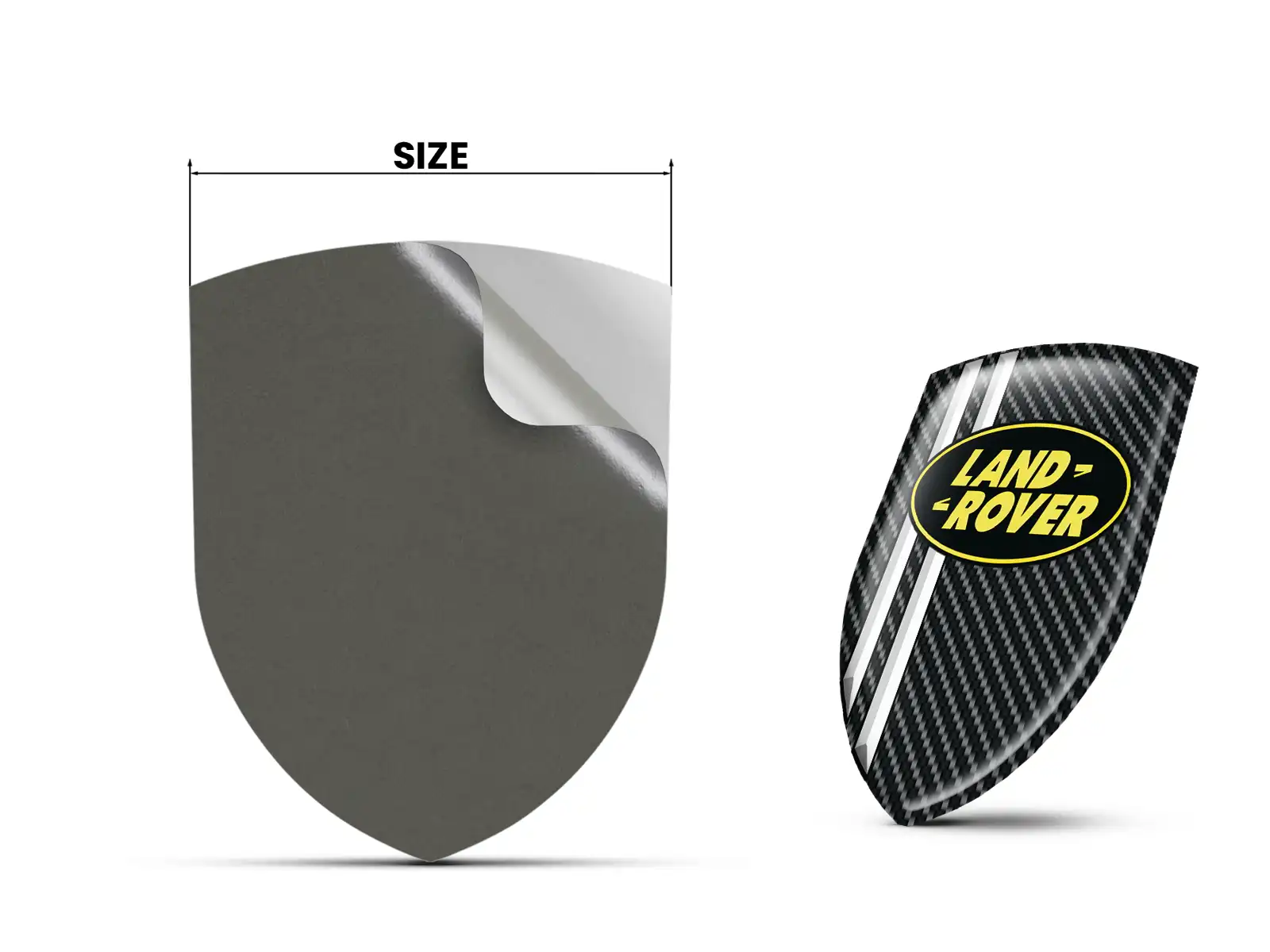 Land Rover Vinylsticker Auto Limitiert Stern Minimalistisch